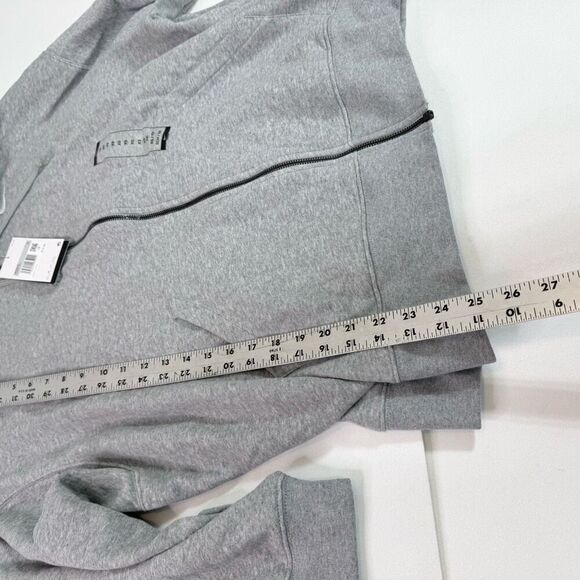 Nike Hoodie Womesn XS Gray Sportswear Phoenix Fleece Oversized Full-Zip New - Picture 9 of 11